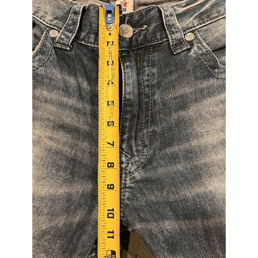 True Religion Men's‎ Blue Jeans Bootcut 36